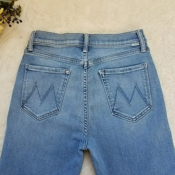 MOTHER Denim The Tripper Ankle Fray in Je T'Aime - Picture 9 of 12